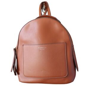 Fiorelli Brown Faux Leather Mini Backpack Est 1988 Adjustable Made in London